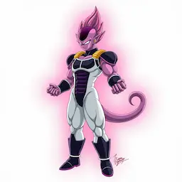 Frieza and Majin Buu fusion - Galactic tyrant meets magical being